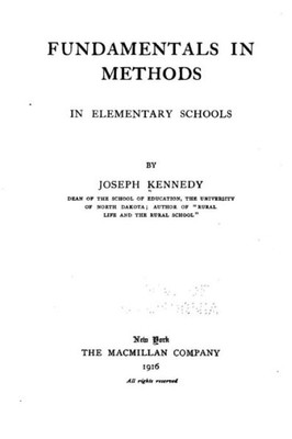 Fundamentals In Methods In Elementary Schools