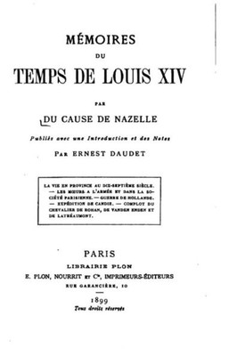 MEmoires Du Temps De Louis Xiv (French Edition)