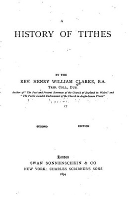 A History Of Tithes