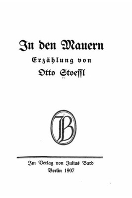 In Den Mauern, Erzählung (German Edition)