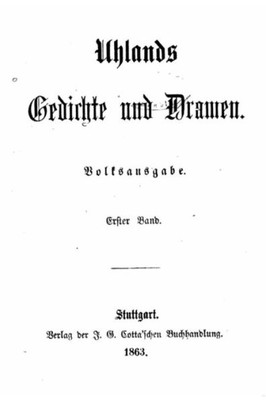 Gedichte Und Dramen (German Edition)