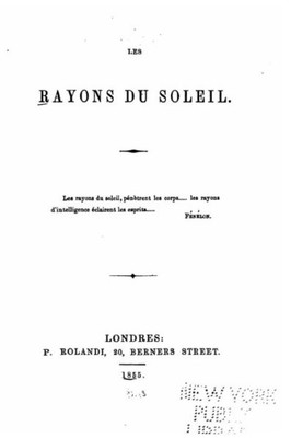 Les Rayons Du Soleil (French Edition)