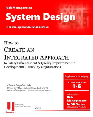Risk Management System Design In Developmental Disabilities (Risk Management In Developmental Disabilities)
