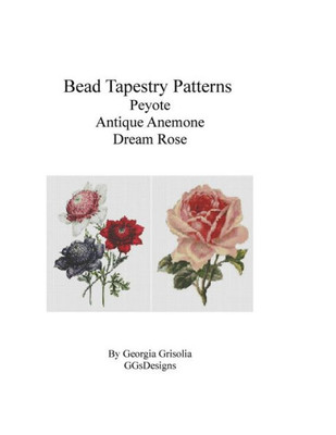Bead Tapestry Patterns Peyote Antique Anemone Dream Rose
