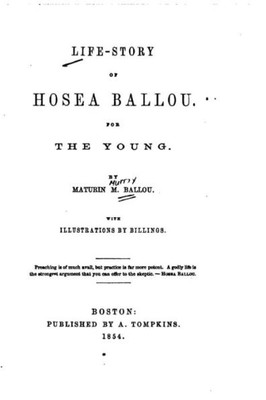 Life Story Of Hosea Ballou, For The Young