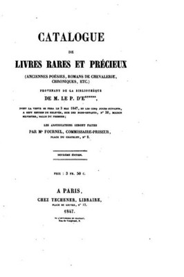 Catalogue De Livres Rares Et PrEcieux (French Edition)