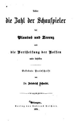 Ueber Die Zahl Der Schauspieler (German Edition)