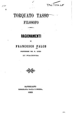 Torquato Tasso, Filosofo (Italian Edition)