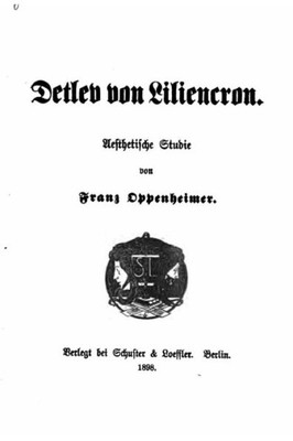 Detlev Von Liliencron, Aesthetische Studie (German Edition)