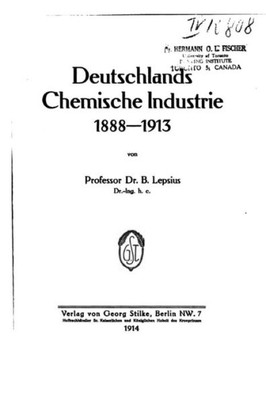 Deutschlands Chemische Industrie (German Edition)