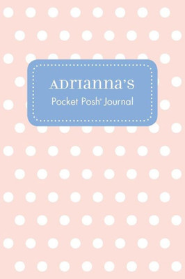 Adrianna'S Pocket Posh Journal, Polka Dot