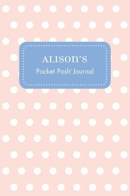 Alison'S Pocket Posh Journal, Polka Dot