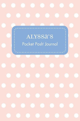 Alyssa'S Pocket Posh Journal, Polka Dot
