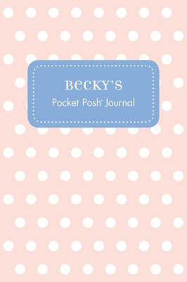 Becky'S Pocket Posh Journal, Polka Dot