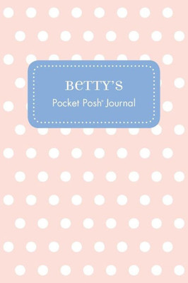 Betty'S Pocket Posh Journal, Polka Dot