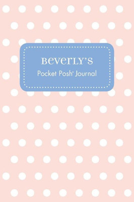 Beverly'S Pocket Posh Journal, Polka Dot