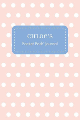 Chloe'S Pocket Posh Journal, Polka Dot