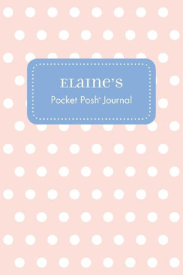 Elaine'S Pocket Posh Journal, Polka Dot