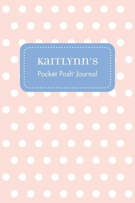 Kaitlynn'S Pocket Posh Journal, Polka Dot