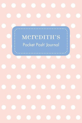 Meredith'S Pocket Posh Journal, Polka Dot