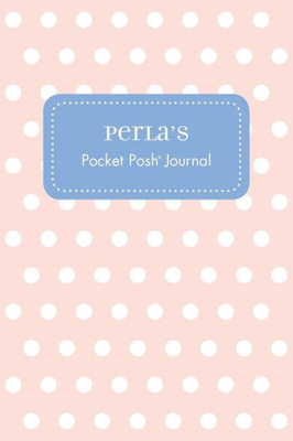 Perla'S Pocket Posh Journal, Polka Dot