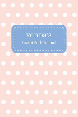 Vonda'S Pocket Posh Journal, Polka Dot