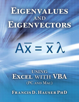 Eigenvalues And Eigenvectors Using Excel With Vba