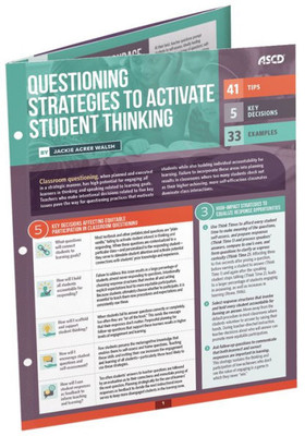 Questioning Strategies To Activate Student Thinking (Quick Reference Guide)