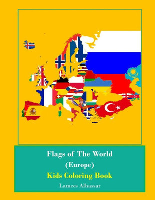 Flags Of The World (Europe) Kids Coloring Book