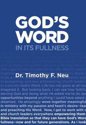 God'S Word In Its Fullness