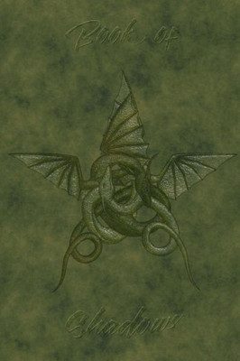 Book Of Shadows: Green Leather Dragon Pentagram