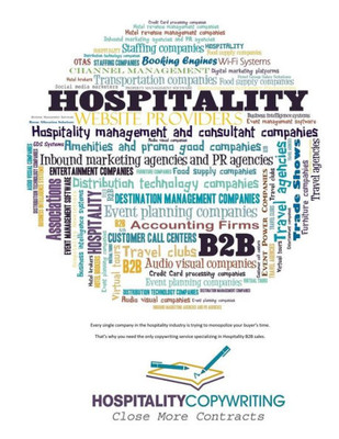 Hospitality Copywriting: The Only B2B Hospitality Copywriting Service