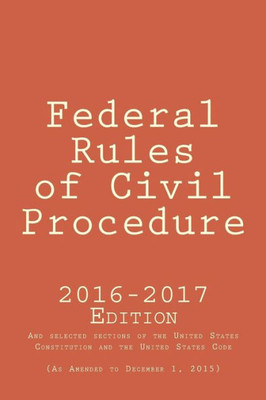 Federal Rules Of Civil Procedure