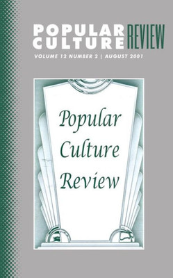 Popular Culture Review: Vol. 12, No. 2, August 2001