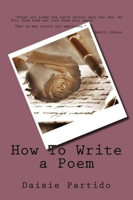 How To Write A Poem