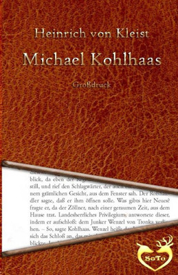 Michael Kohlhaas - Großdruck (German Edition)