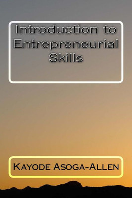 Introduction To Entrepreneurial Skills 1