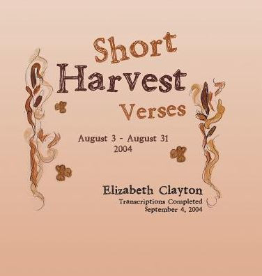 Short Harvest: Verses