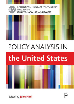 Policy Analysis In The United States (Issn)