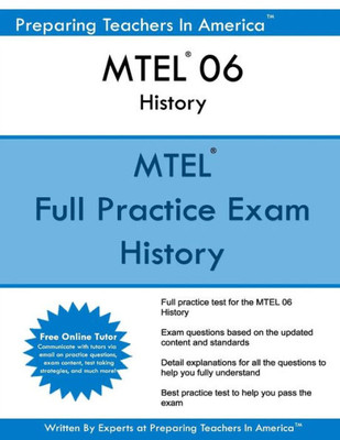 Mtel 06 History: Mtel History Massachusetts Tests For Educator Licensure®