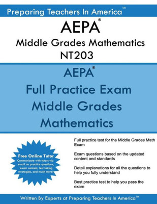 Aepa Middle Grades Mathematics Nt203: Aepa Middle Grades Math Exam