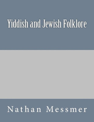 Yiddish And Jewish Folklore