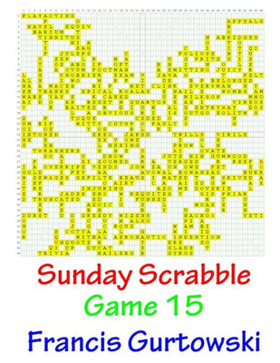 Sunday Scrabble Game 15