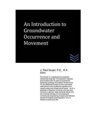 An Introduction To Groundwater Occurrence And Movement