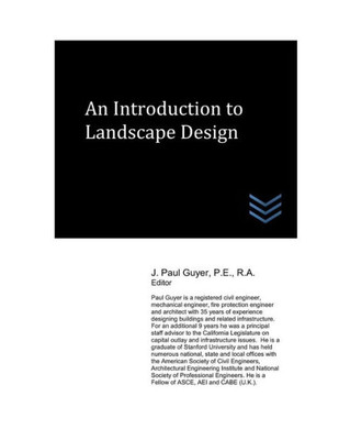 An Introduction To Landscape Design (Architecture)