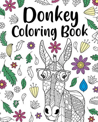Donkey Coloring Book
