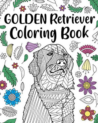 Golden Retriever Coloring Book