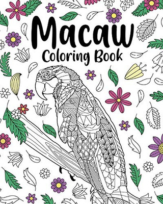 Macaw Coloring Book