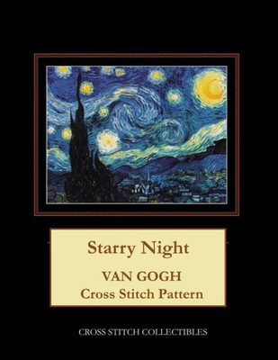 Starry Night: Van Gogh Cross Stitch Pattern