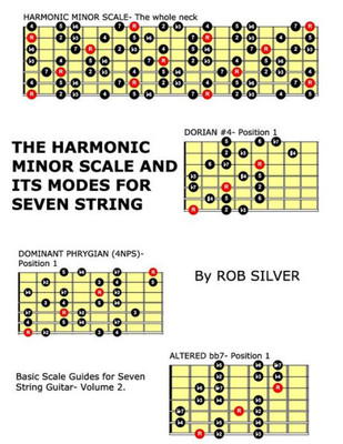 The Harmonic Minor Scale And Its Modes For Seven String Guitar (Basic Scale Guides For Seven String Guitar)